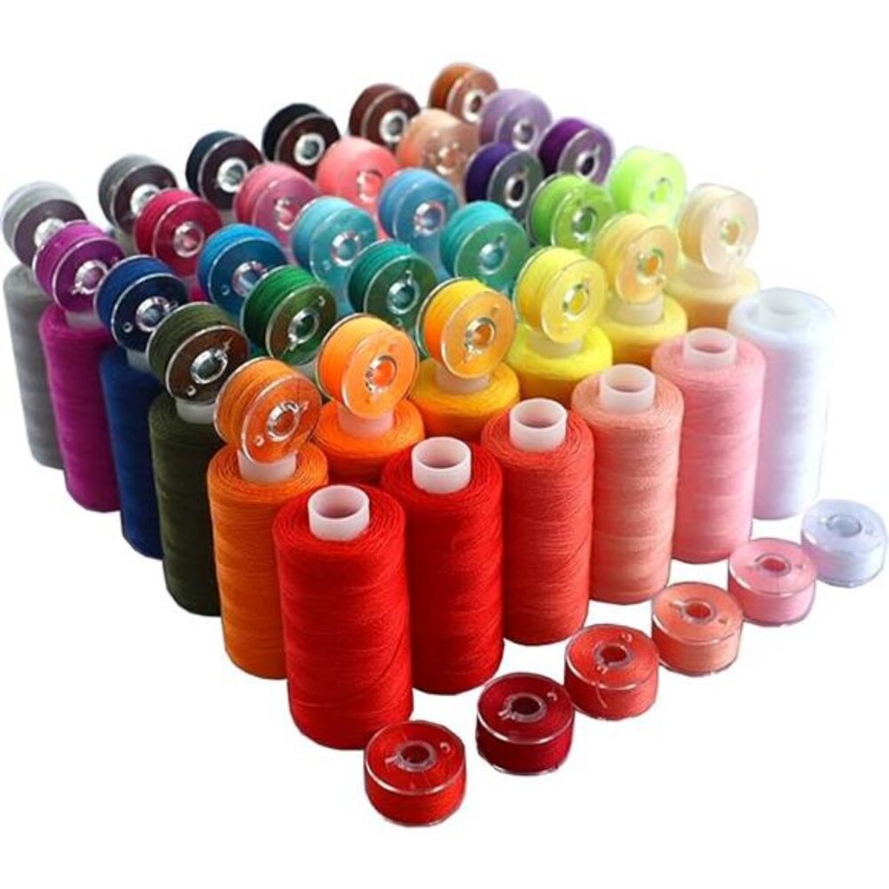 72 PCS Sewing Thread Assortment 36 Color Thread for Sewing Machine 36 Ribbons - Picture 8 of 8